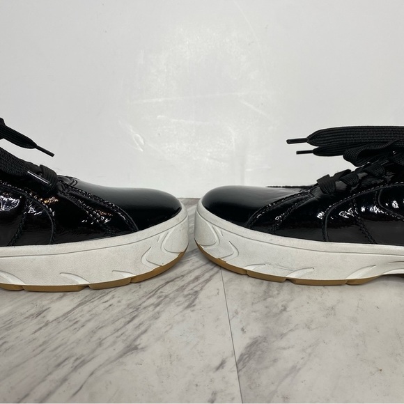 Jeffrey Campbell Limit Platform Black Patent Sneaker 8 - Picture 6 of 15